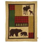 Image of Northwoods 3 Piece Crib Bedding Set