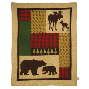 Northwoods 6 Piece Crib Bedding Set