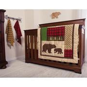 Image of Northwoods 3 Piece Crib Bedding Set