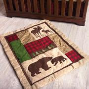 Image of Northwoods 3 Piece Crib Bedding Set