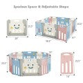 Image of Costway 14-Panel Foldable Baby Playpen Kids Activity Centre