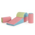 Costway 5-Piece Set Climb Activity Play Safe Foam Blocks