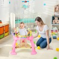 Costway 2-in-1 Baby Jumperoo Adjustable Sit-to-stand Activity Center