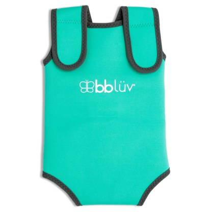 Image of Bbluv Wräp (Grey) - Neoprene Baby WetSuit (0-6 months)