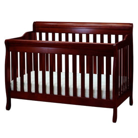 Athena Alice 4 in 1 Convertible Crib with Guardrail