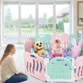 Costway 10-Panel Kids Safety Activity Center