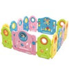 Costway 14 Panel Kids Activity Center Baby Playpen with Gate