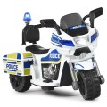 Costway 6V 3-Wheel Kids Police Ride On Car