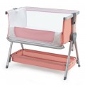 Costway Baby Bed Side Crib Portable Adjustable Infant Travel Sleeper Bassinet