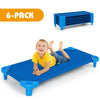 Costway 52" x 23" Pack of 6 Kids Stackable Daycare Rest Mat