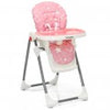 Costway Folding Baby High Dining Chair with 6-Level Height Adjustment