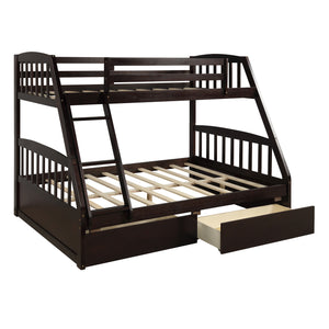 Topmax Twin Over Full Bunk Bed with Storage
