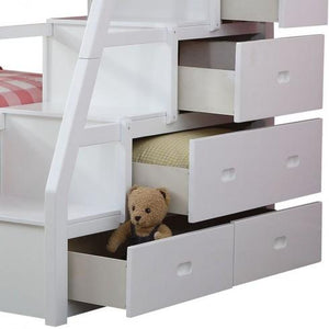 ACME Jason Twin/Full Bunk Bed with Storage Ladder/Trundle