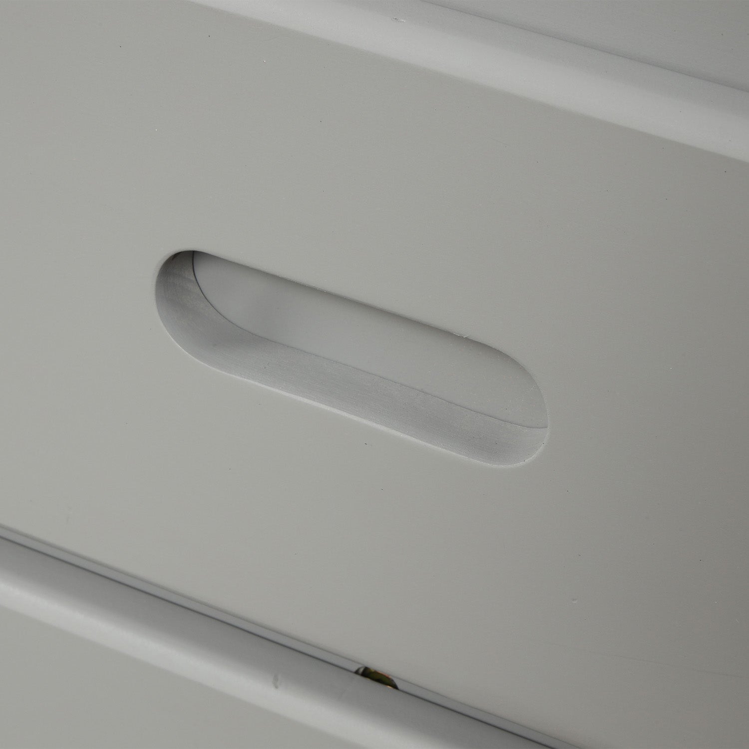 Oris Fur. Twin Size Platform Storage Bed Solid Wood Bed with 6 Drawers in Grey