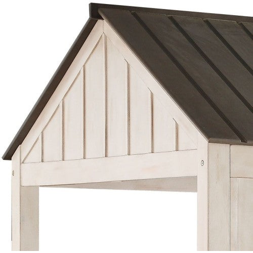 ACME Spring Cottage Full Bed in Weathered White