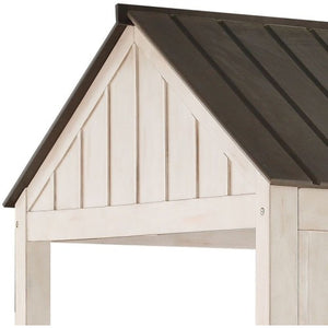 ACME Spring Cottage Full Bed in Weathered White