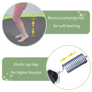 MRS 55” Toddlers Trampoline with Safety Enclosure Net and Balls