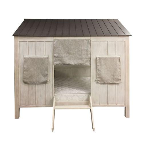 ACME Spring Cottage Full Bed in Weathered White