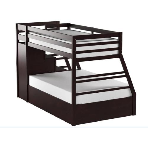 ACME Jason Twin/Full Bunk Bed with Storage Ladder/Trundle