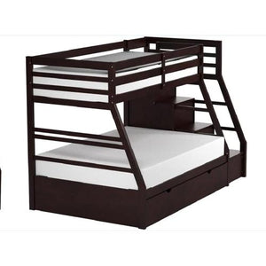 ACME Jason Twin/Full Bunk Bed with Storage Ladder/Trundle