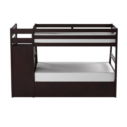 ACME Jason Twin/Full Bunk Bed with Storage Ladder/Trundle
