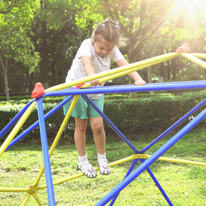 MRS Kids Climbing Dome Jungle Gym - 10 ft Geometric Playground Climber