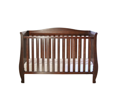 AFG Baby Kali II 4-in-1 Convertible Crib and Grace I 3-Drawer Changer in Espresso