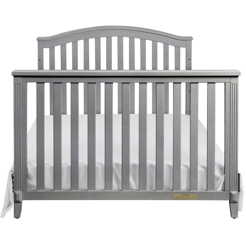 AFG Baby Furniture Kali II 4-in-1 Convertible Crib in Grey