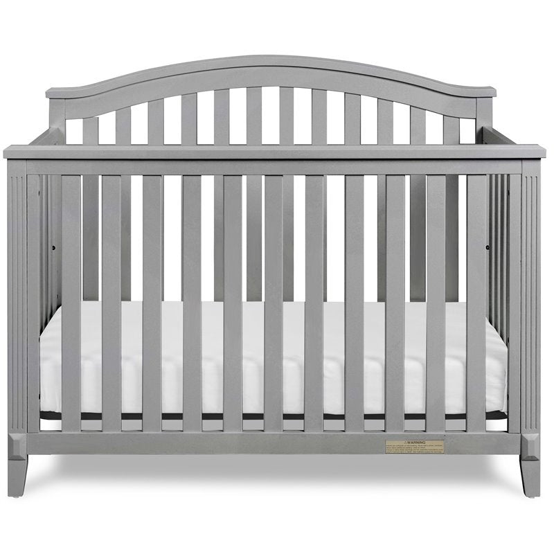 AFG Baby Furniture Kali II 4-in-1 Convertible Crib in Grey