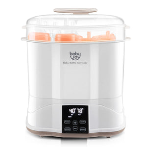 Costway Baby Bottle Electric Steam Sterilizer With LED Monitor