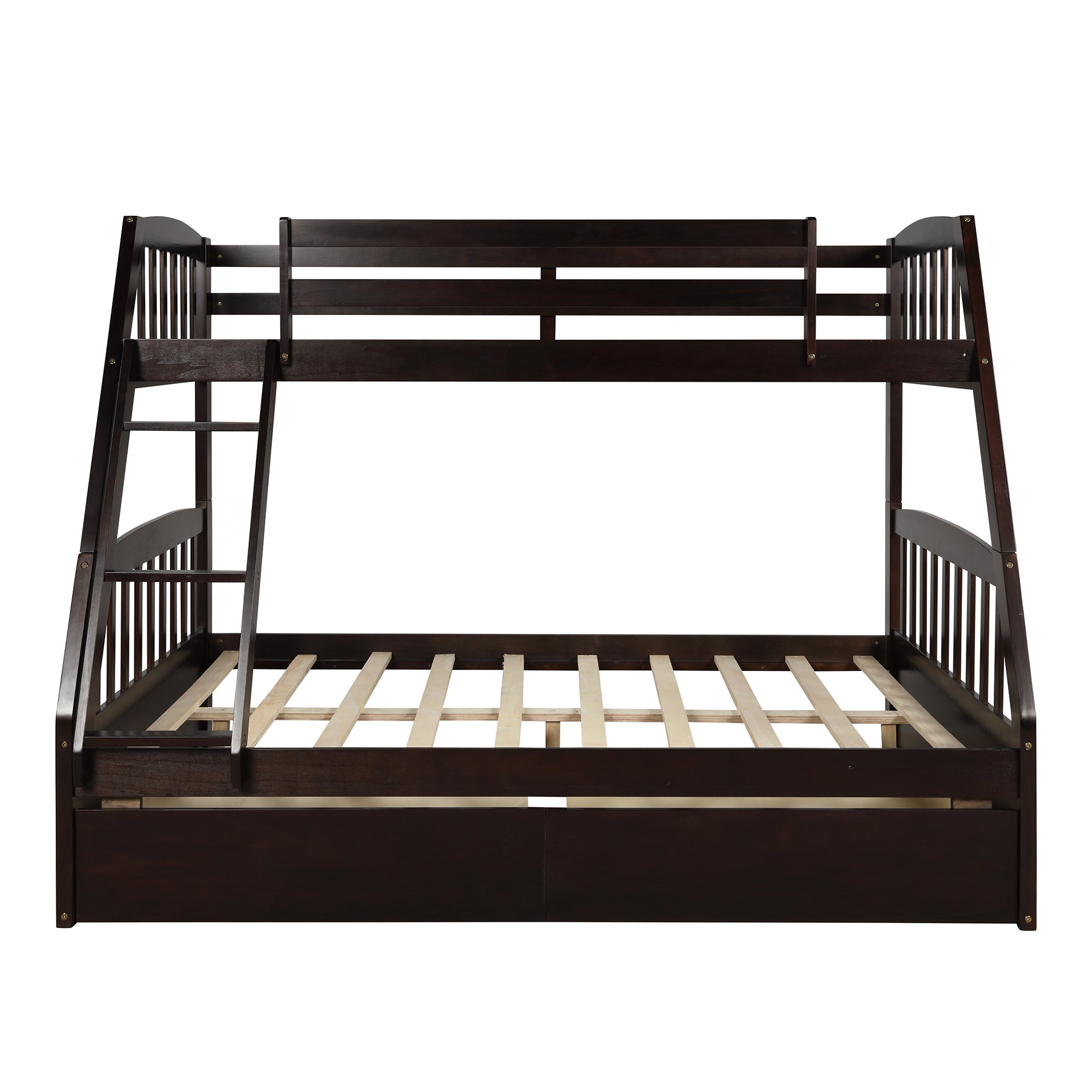 Topmax Twin Over Full Bunk Bed with Storage