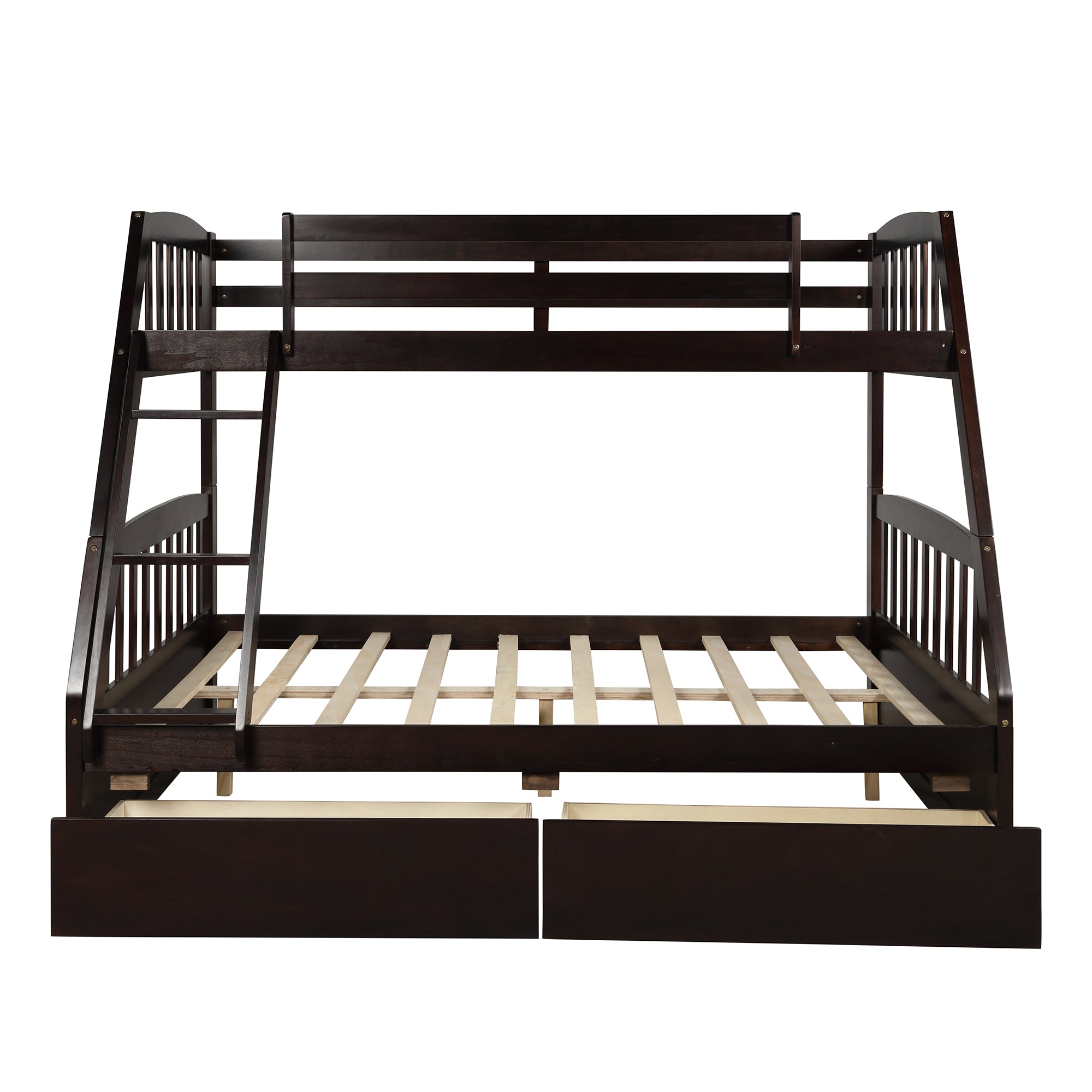 Topmax Twin Over Full Bunk Bed with Storage