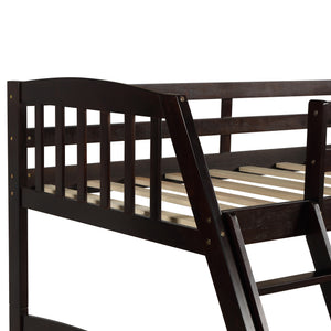 Topmax Twin Over Full Bunk Bed with Storage