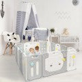 Image of Costway 16-Panel Kids Activity Center