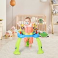 Image of Costway 2-in-1 Baby Jumperoo Adjustable Sit-to-stand Activity Center