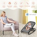 Costway 2-in-1 Adjustable Baby Bouncer and Rocker