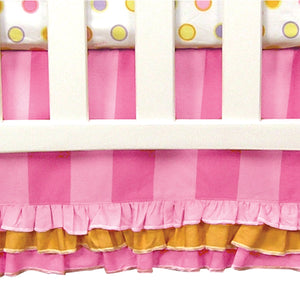 Trend Lab Dr. Seuss Oh, the Places You'll Go! Pink 3 Piece Crib Bedding Set