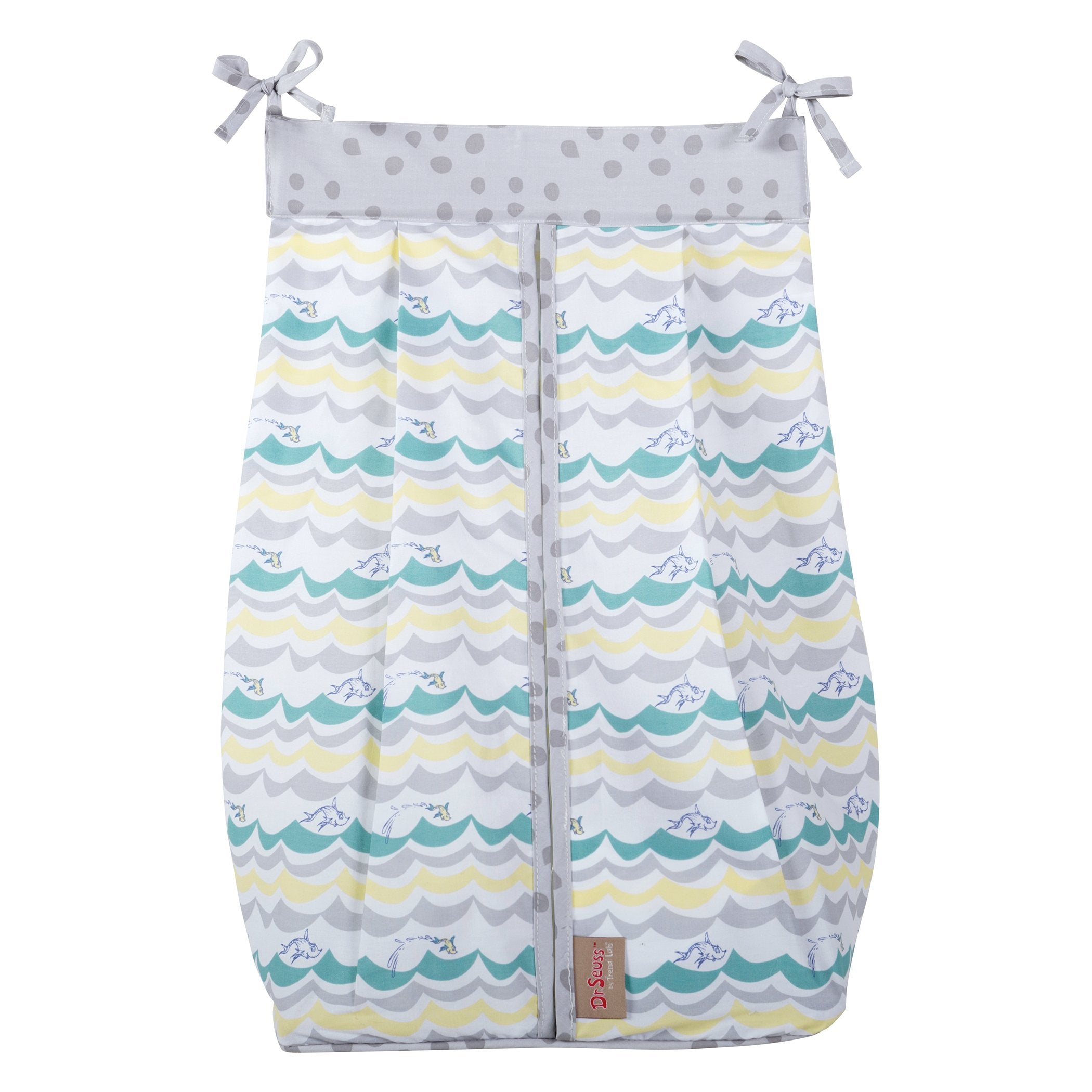 Trend Lab Dr. Seuss New Fish 5 Piece Crib Bedding Set