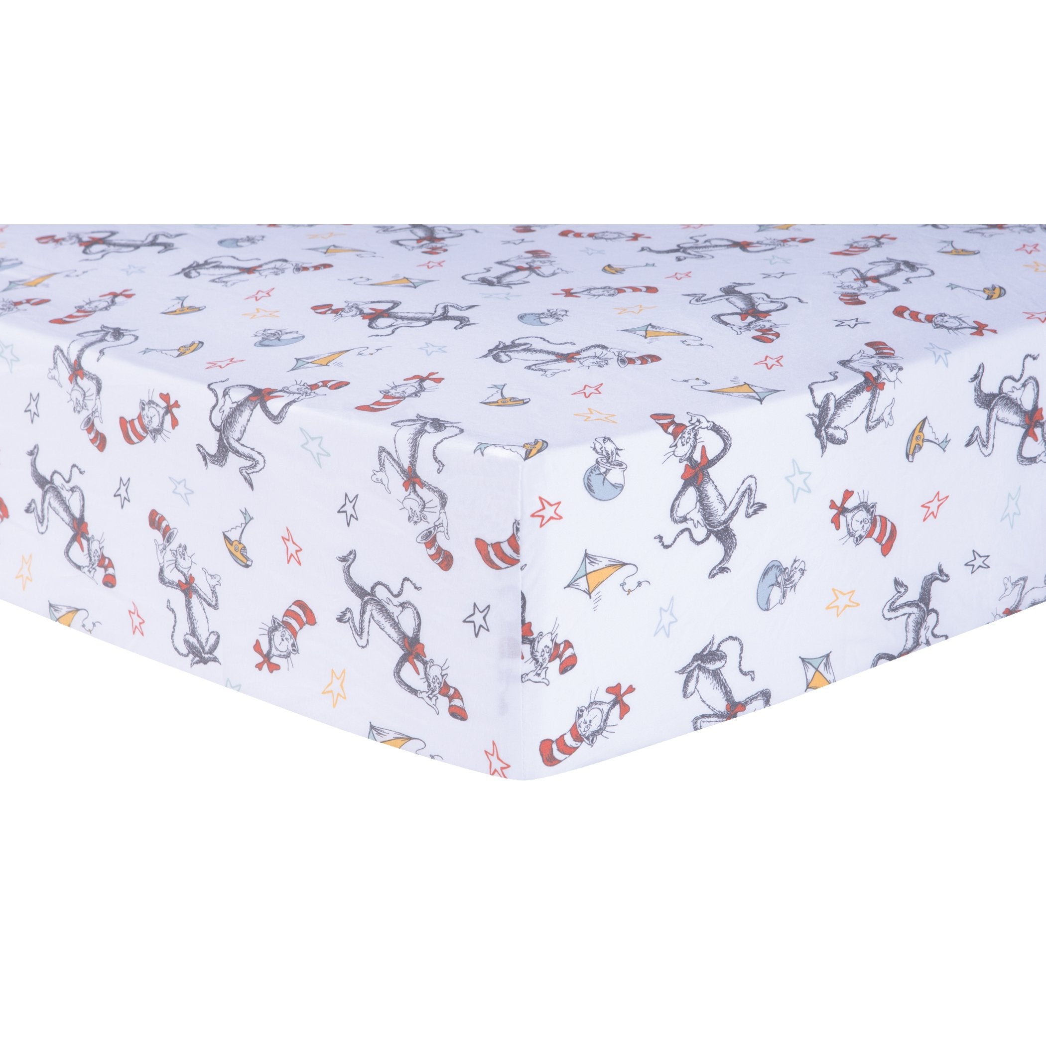 Trend Lab Dr. Seuss Classic Cat in the Hat 3 Piece Crib Bedding Set