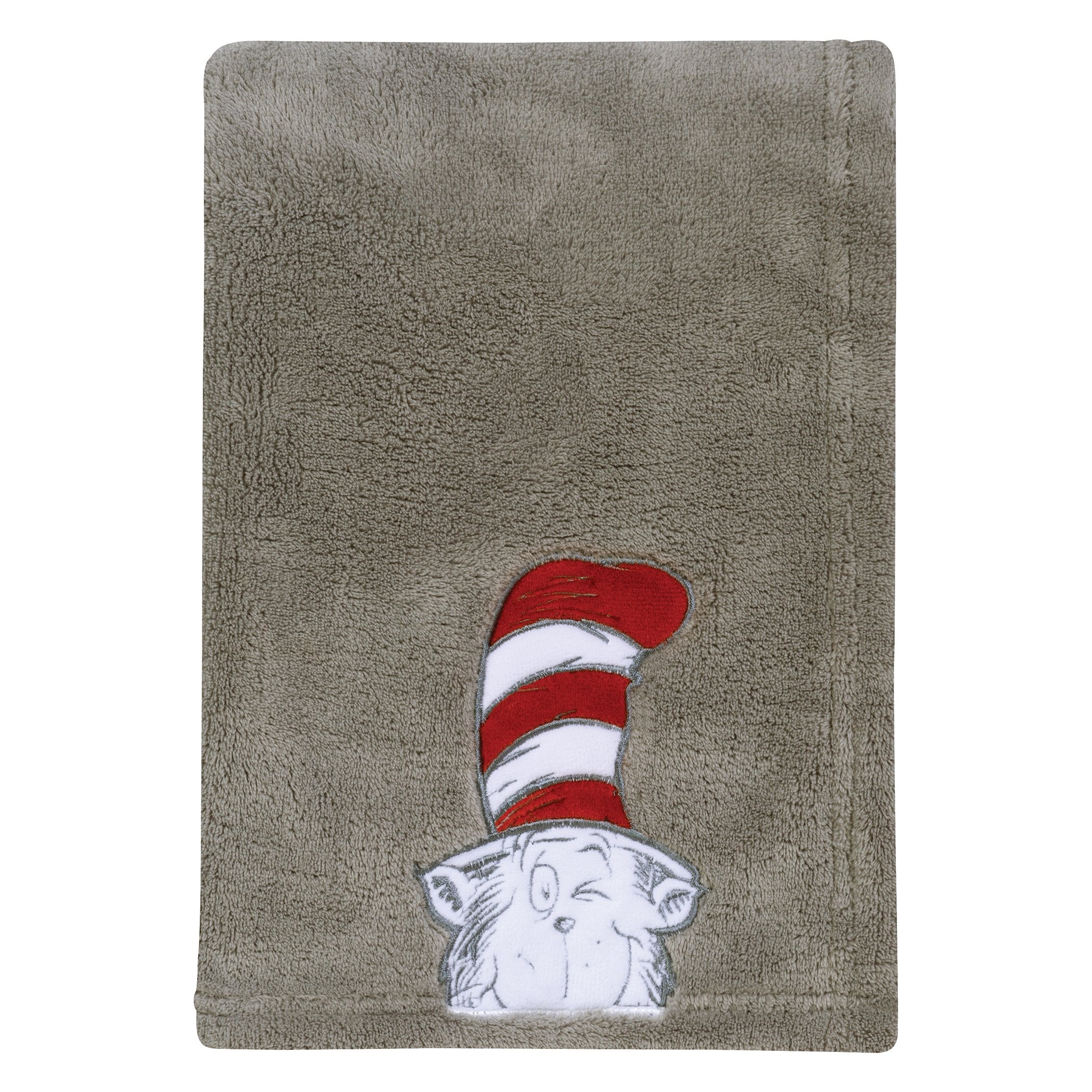 Trend Lab Dr. Seuss Peek-a-Boo Cat in the Hat 4 Piece Crib Bedding Set