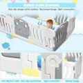 Image of Costway 10-Panel Kids Safety Activity Center