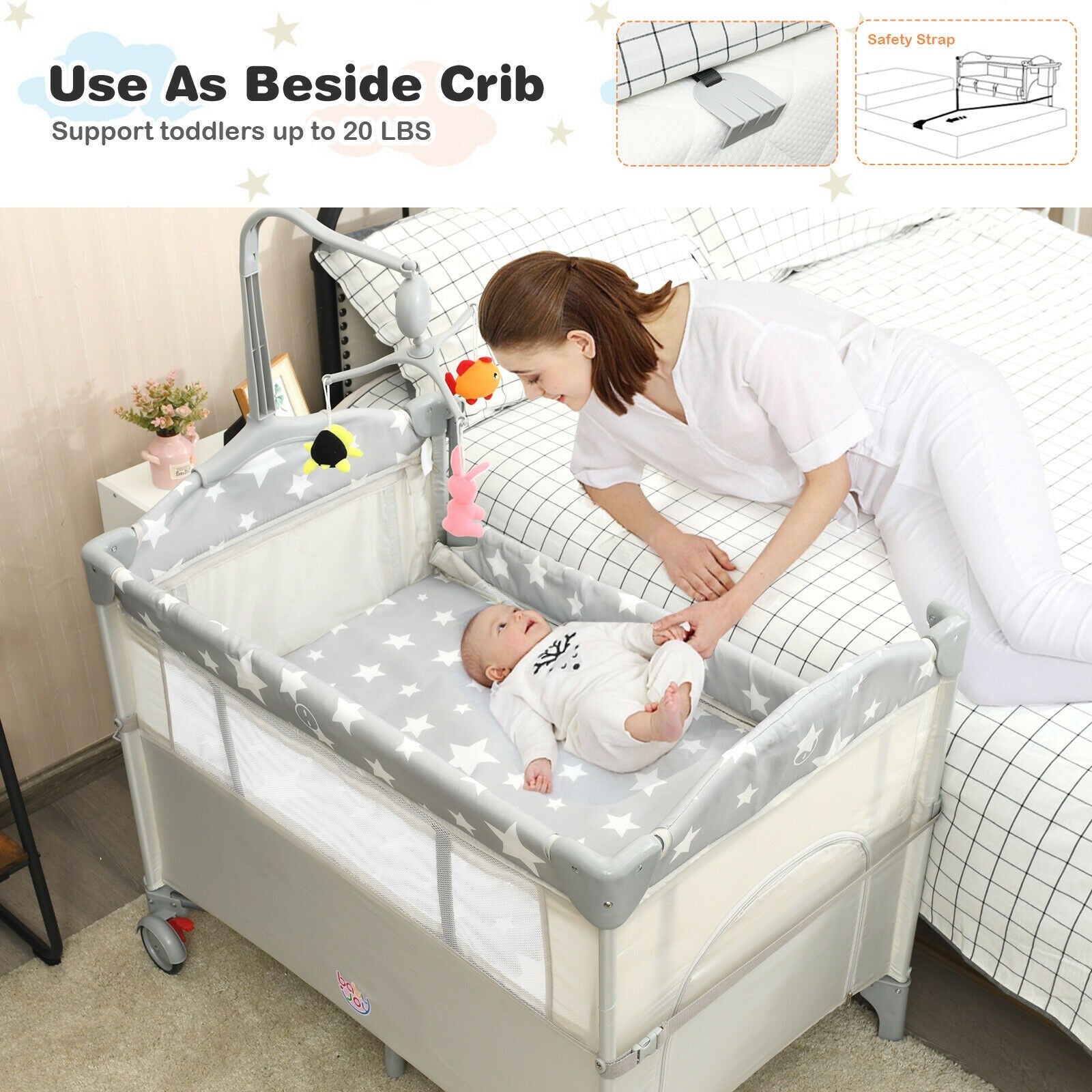 Portable Baby Bassinet