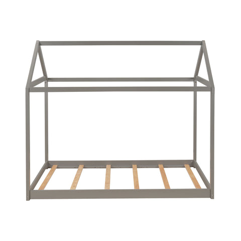 Image of Twin Size Wooden House Bed