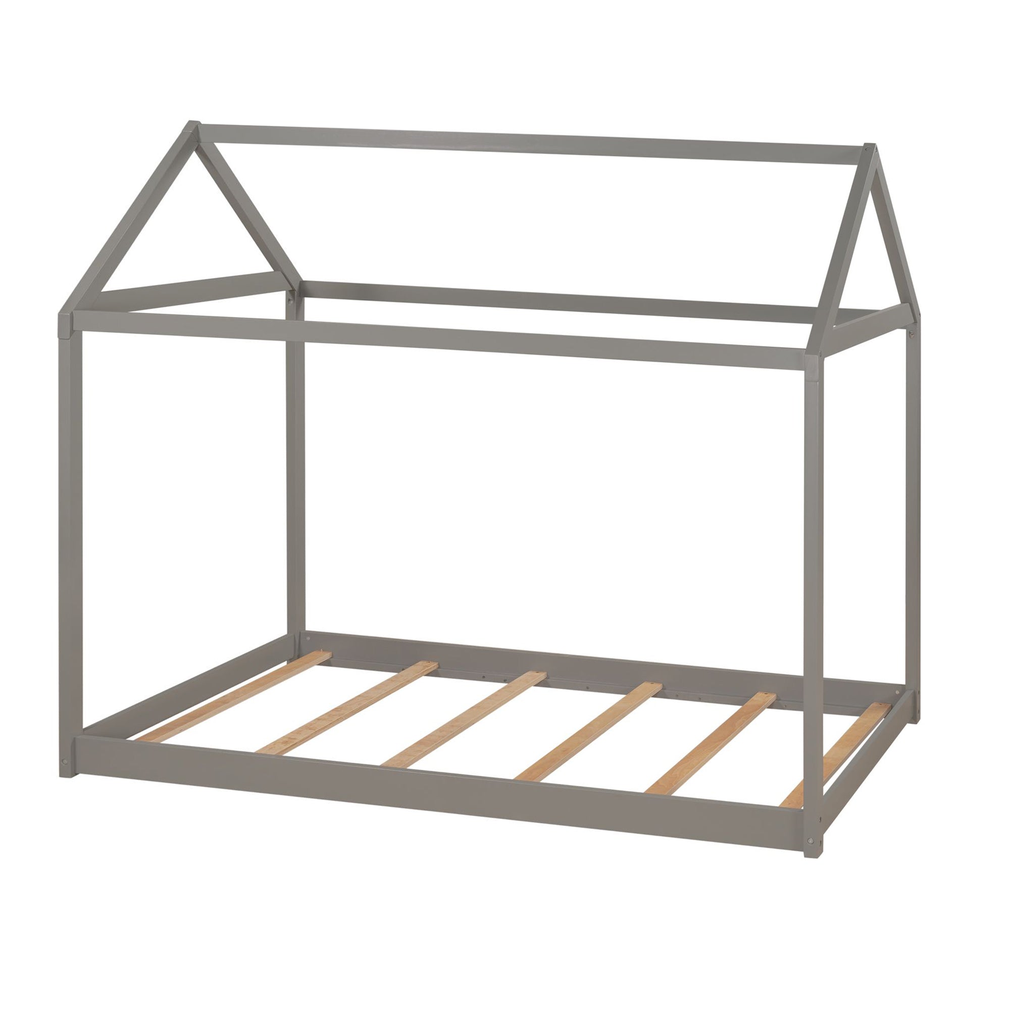 Twin Size Wooden House Bed