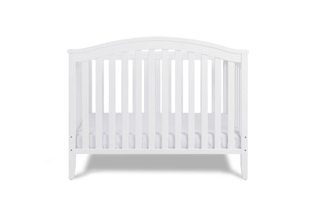 AFG Baby Kali II 4-in-1 Convertible Crib with Leila 2-Drawer Changer in White