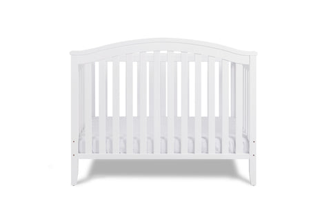 Image of AFG Baby Kali II 4-in-1 Convertible Crib with Amber 2-Drawer Changer in White