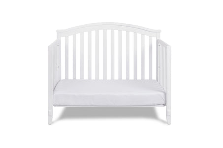 AFG Baby Kali II 4-in-1 Convertible Crib with Amber 2-Drawer Changer in White