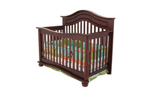Image of AFG Lia 3-in-1 Baby Crib Espresso