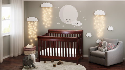 Image of AFG Baby Alice 3-in-1 Baby Crib Cherry