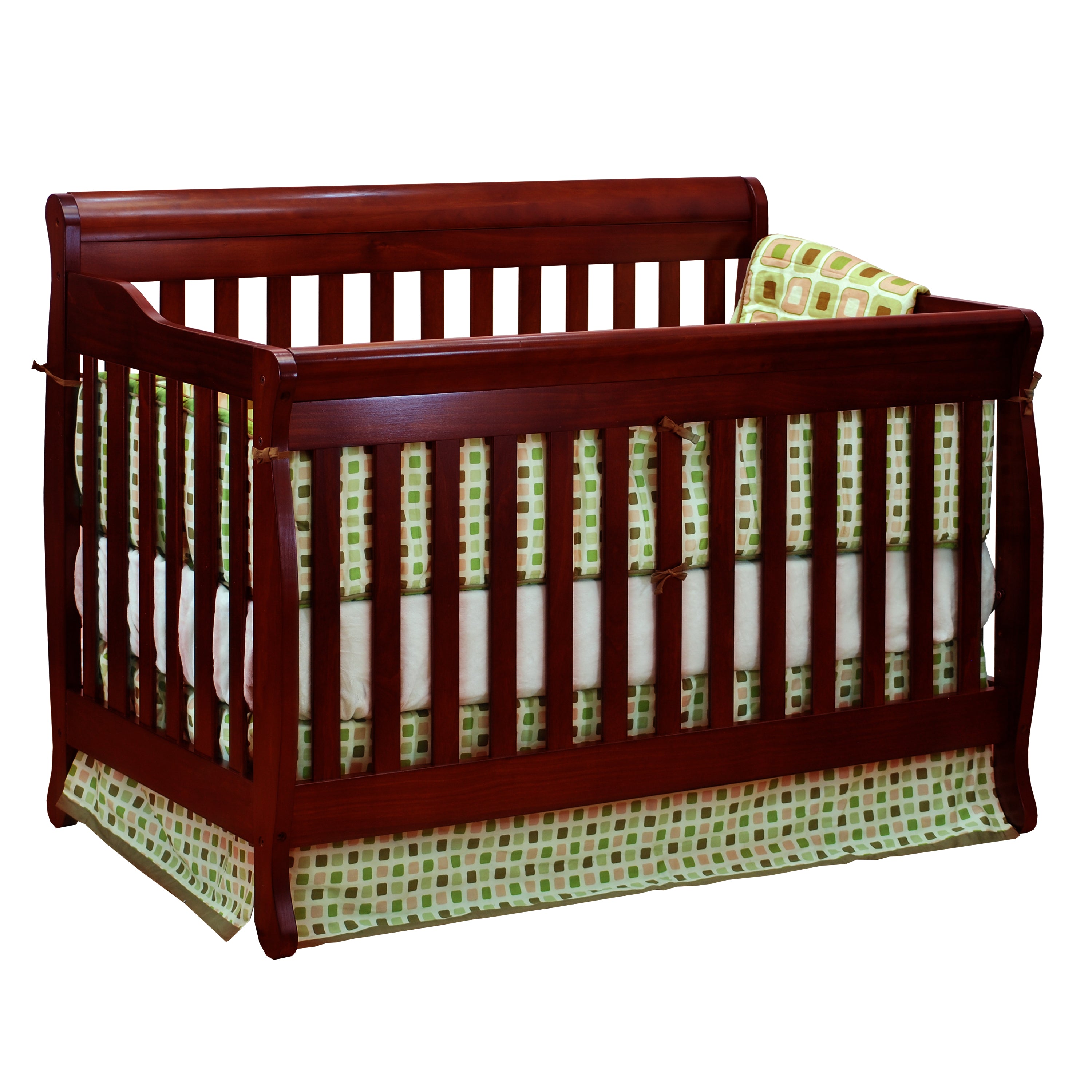 AFG Baby Alice 3-in-1 Baby Crib Cherry